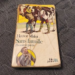 Hector Malot without family first part paper back book French copy